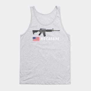 US Army M4 Carbine color version Tank Top